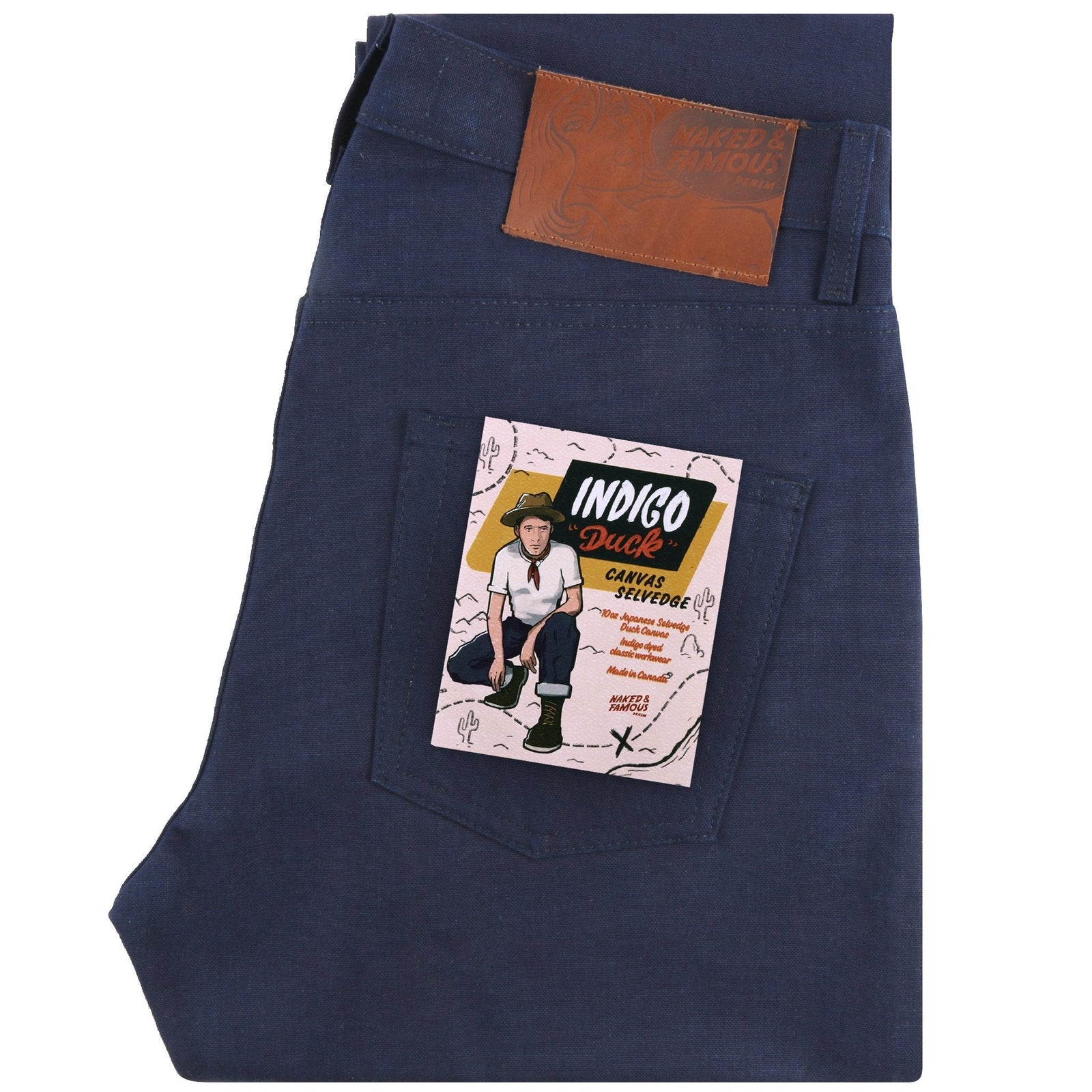 Easy Guy Duck Canvas Selvedge