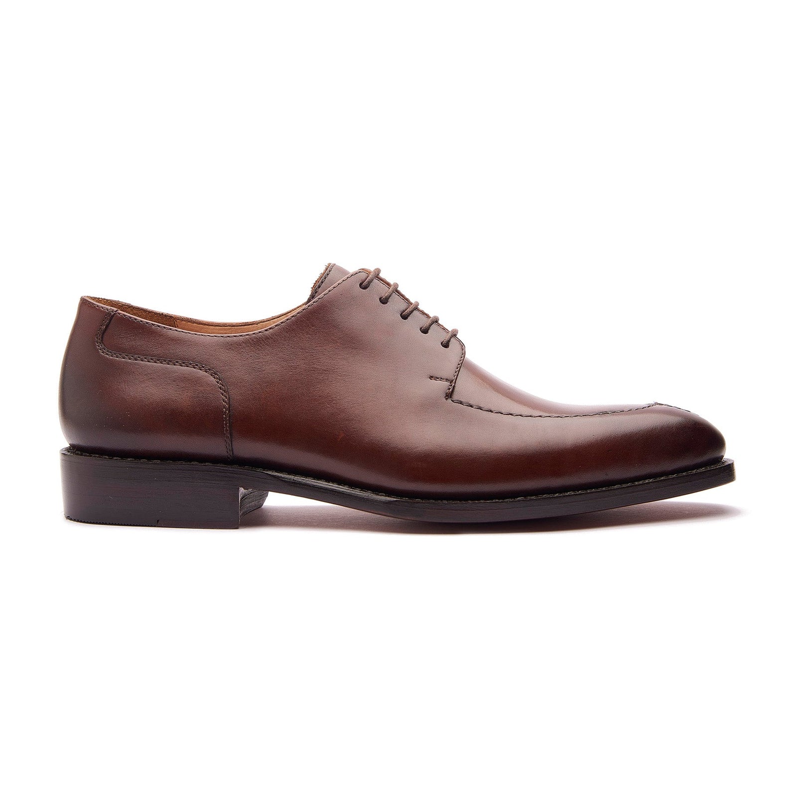 Ingrid Split Toe Blucher Derby Dark Hand Welted Classics Collection