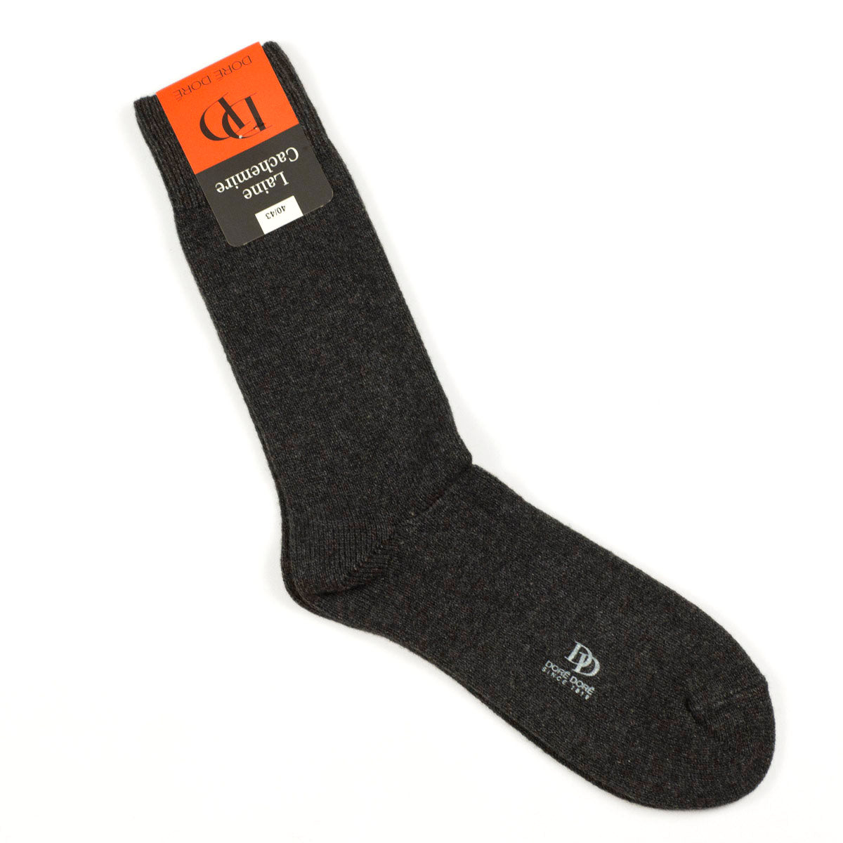 Wool Cashmere Socks Grey