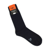 Wool & cashmere socks, navy