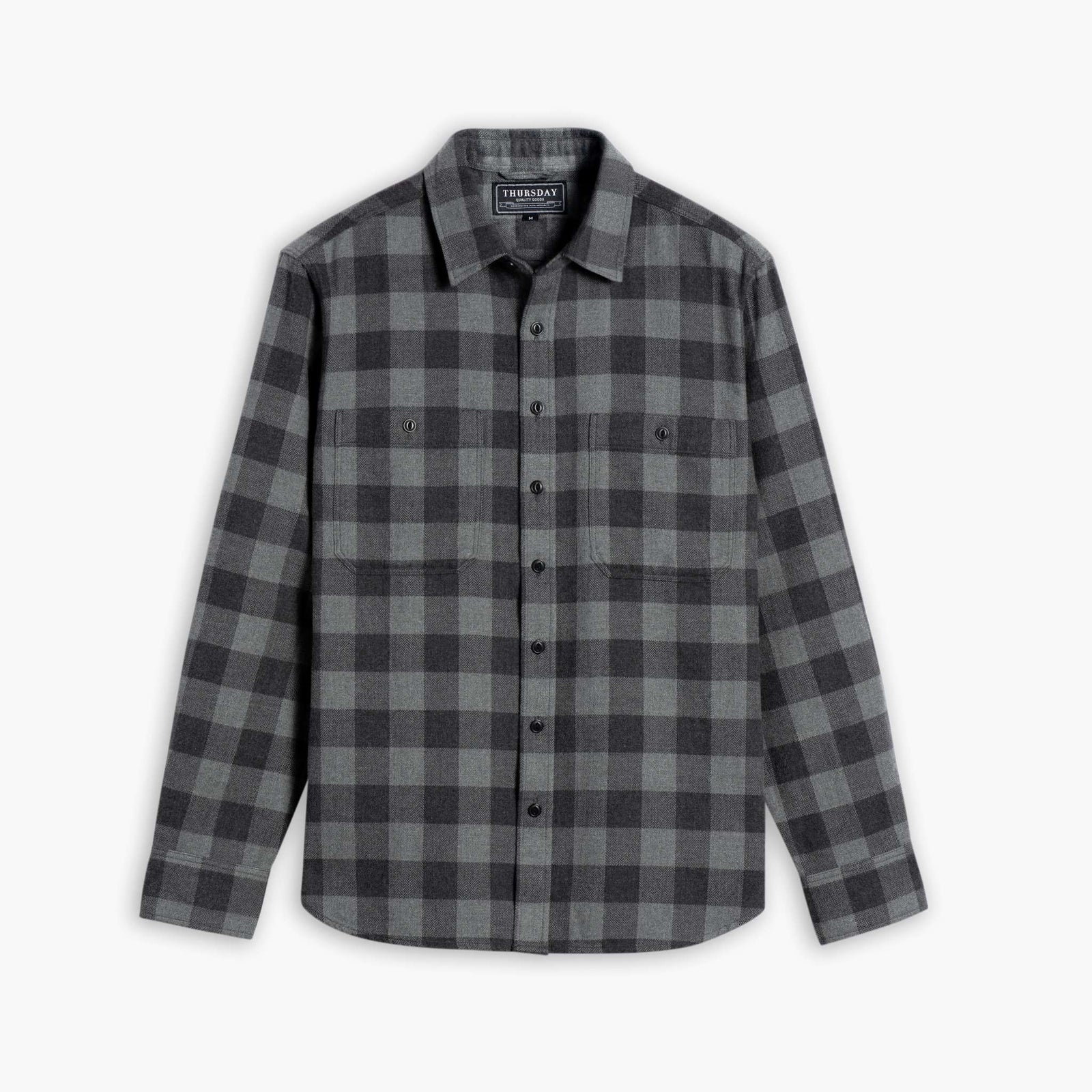Buffalo Check Shirt Grey