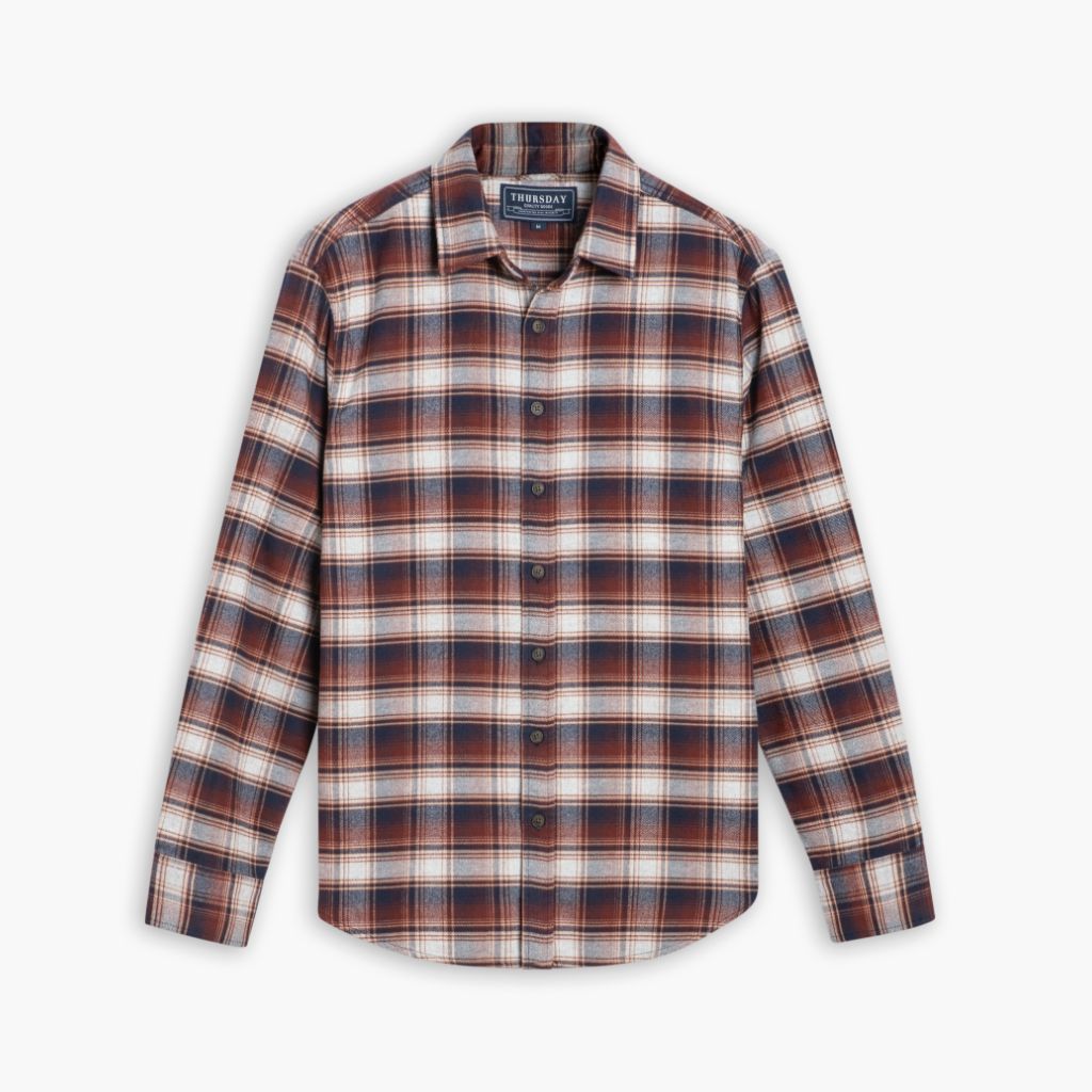 Forever Flannel Shirt Merlot