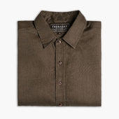 Linen Shirt | Brown