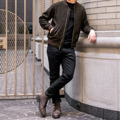 Bomber Jacket | Dark Olive