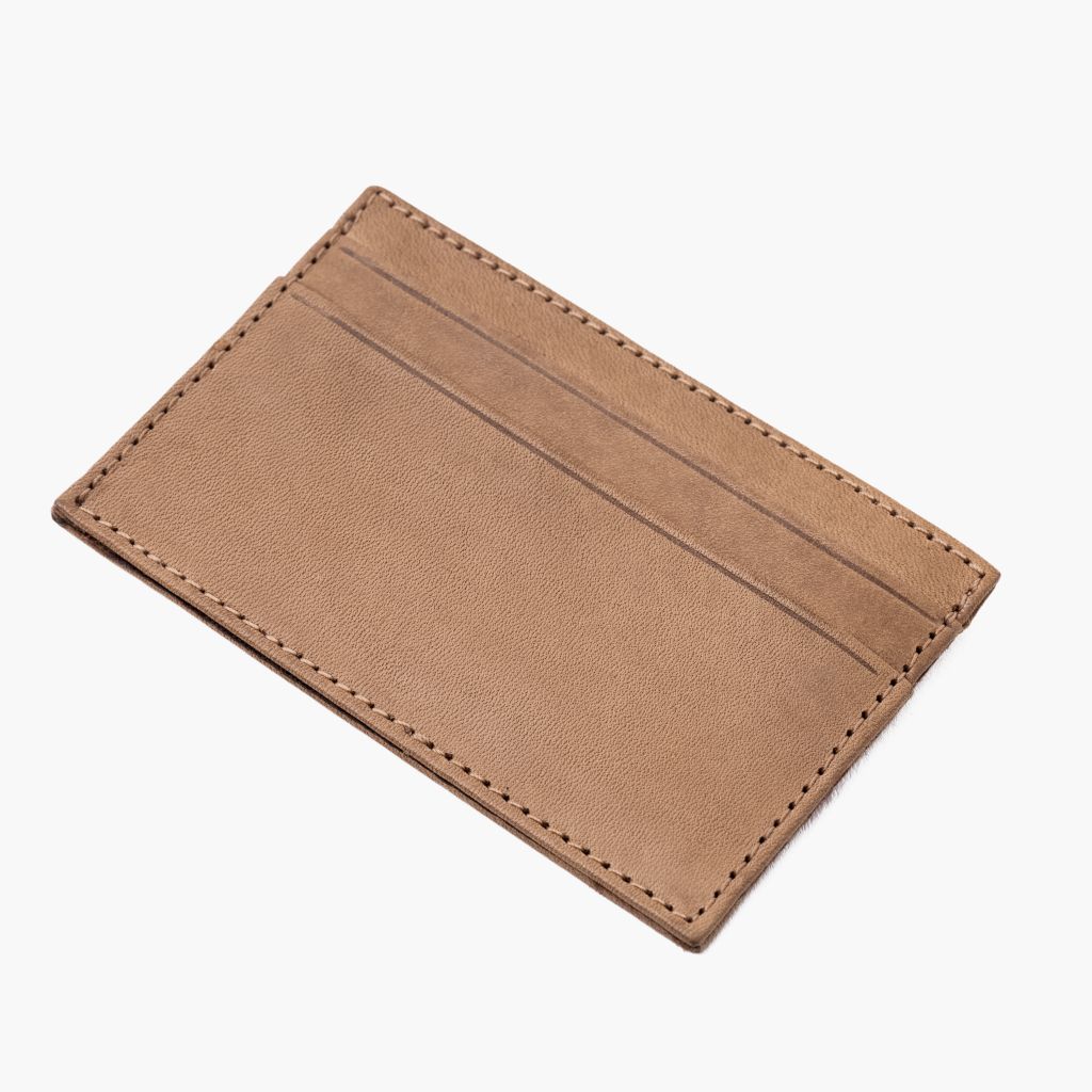 Leather Card Holder Natural Vachetta