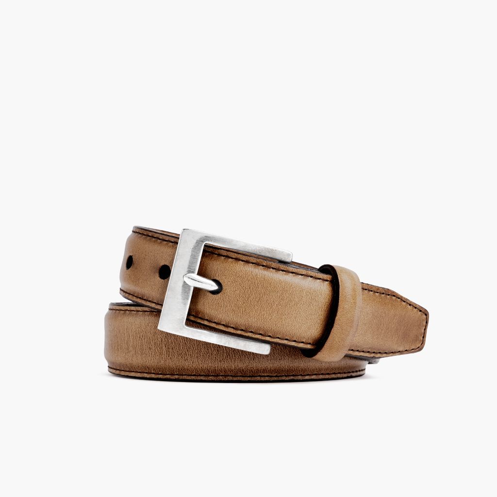 Men S Classic Leather Belt Natural Chromexcel