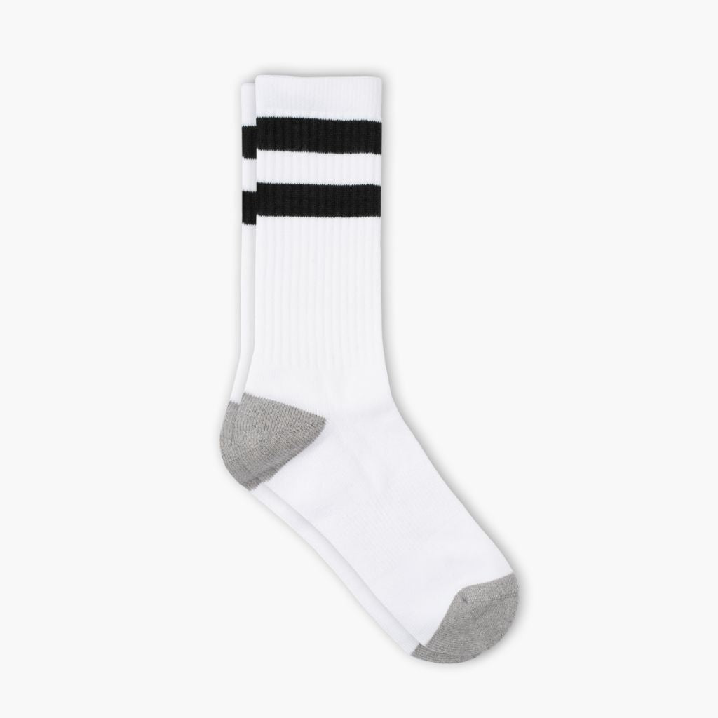 Men S Cotton Crew Sock X Black Stripe
