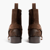 Harness | Dark Brown Suede