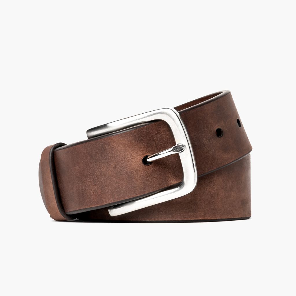 Men S Heritage Leather Belt Arizona Adobe