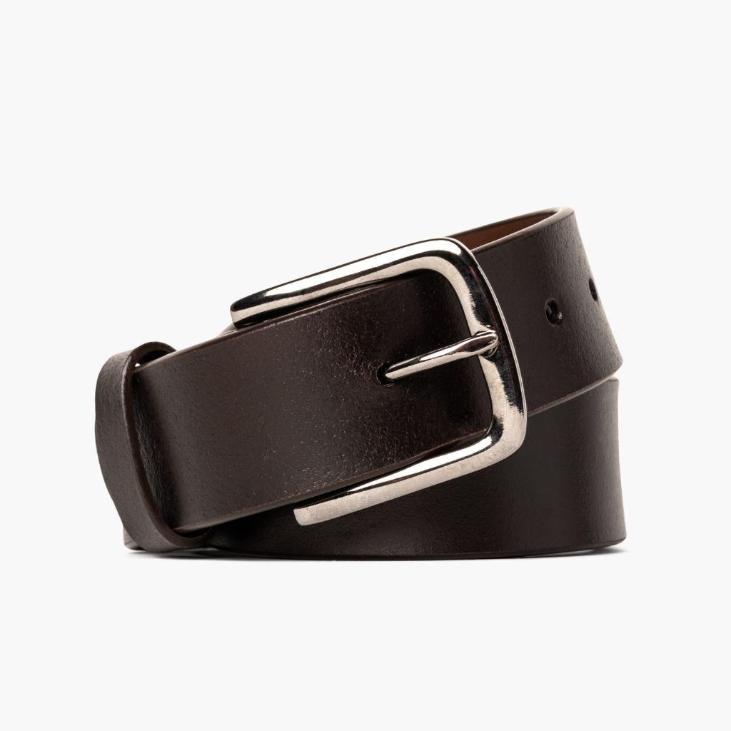 Men S Heritage Leather Belt Cacao