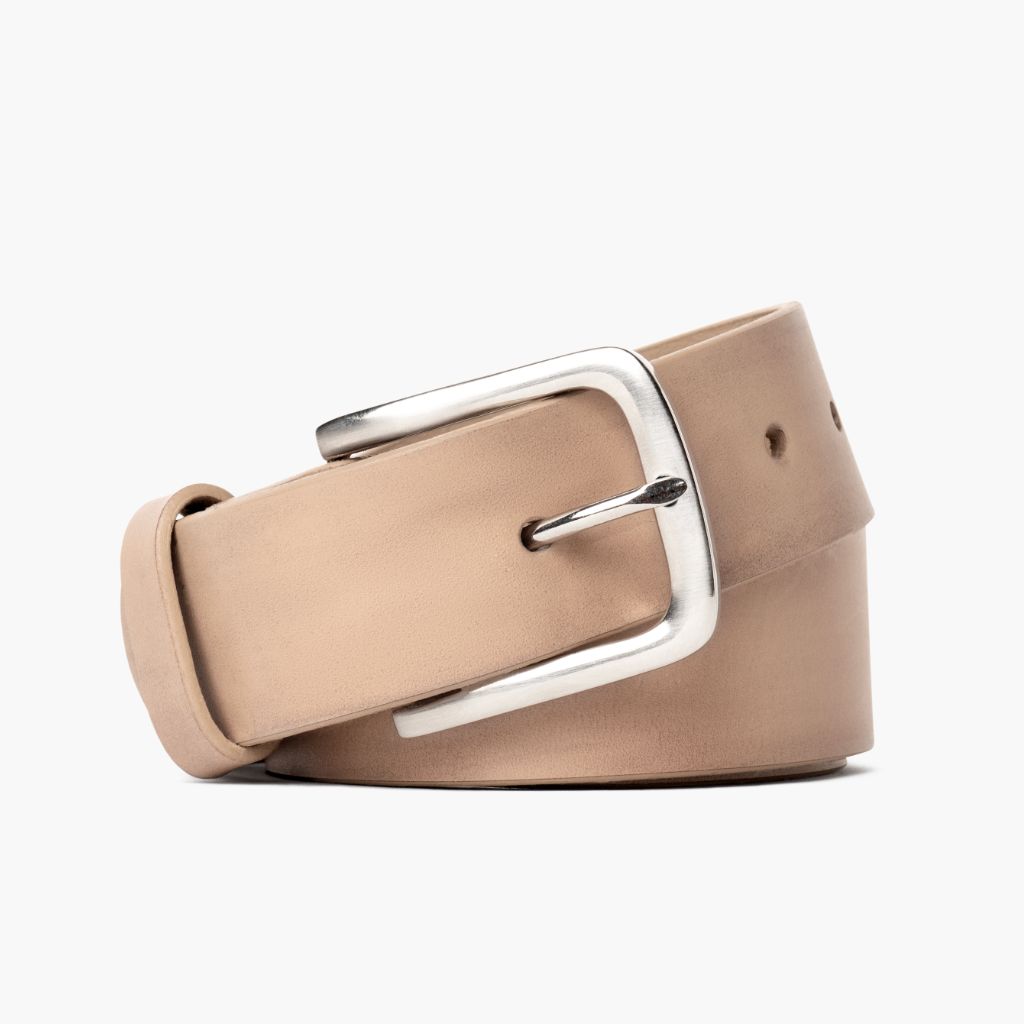Men S Heritage Leather Belt Natural Vachetta
