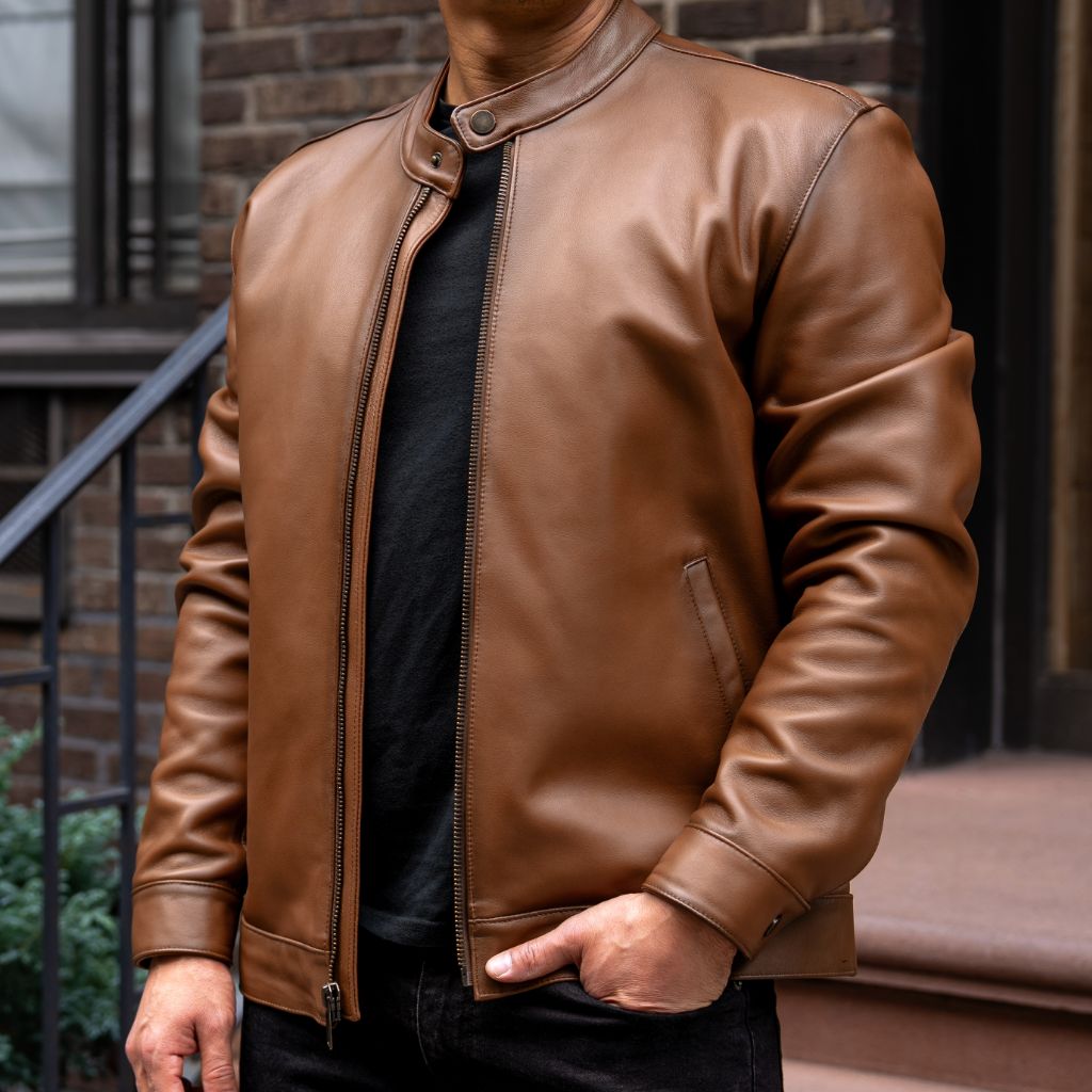 Racer Jacket Toffee