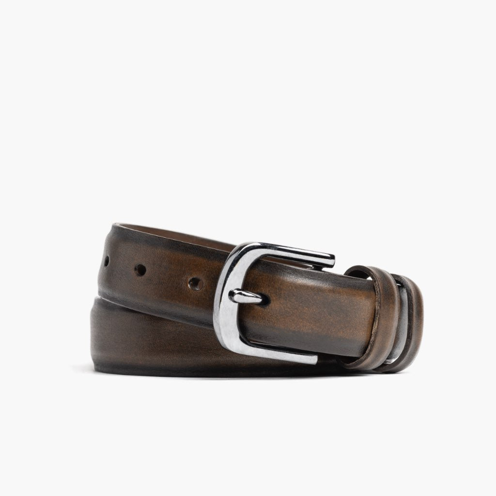 Men S Refined Leather Belt Coffee