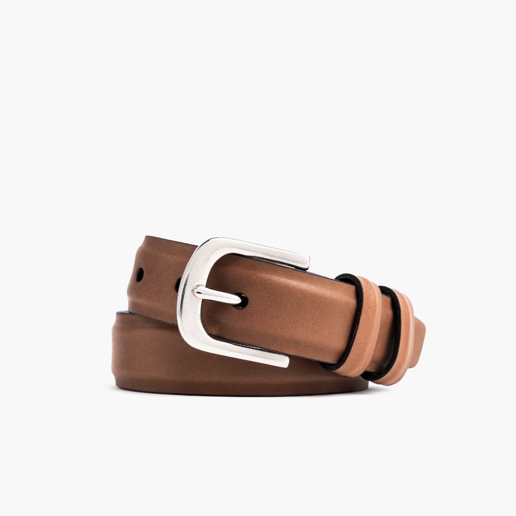 Men S Refined Leather Belt Chestnut