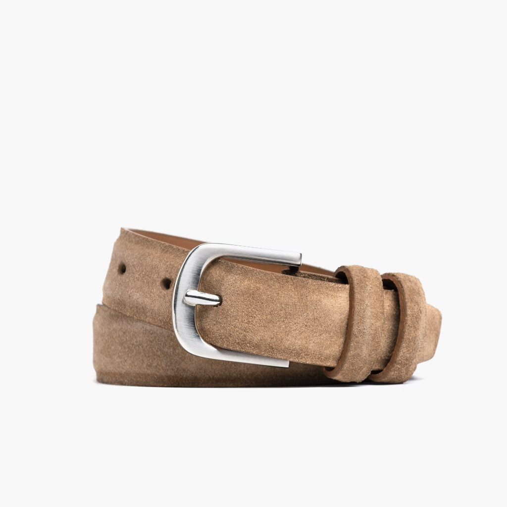 Men S Refined Leather Belt Sandstone