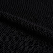 Ribbed Crewneck | Black