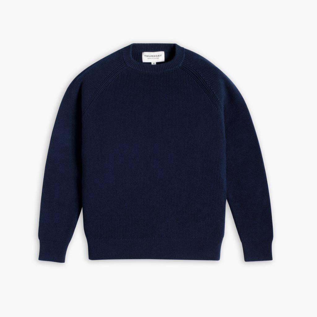 Ribbed Crewneck