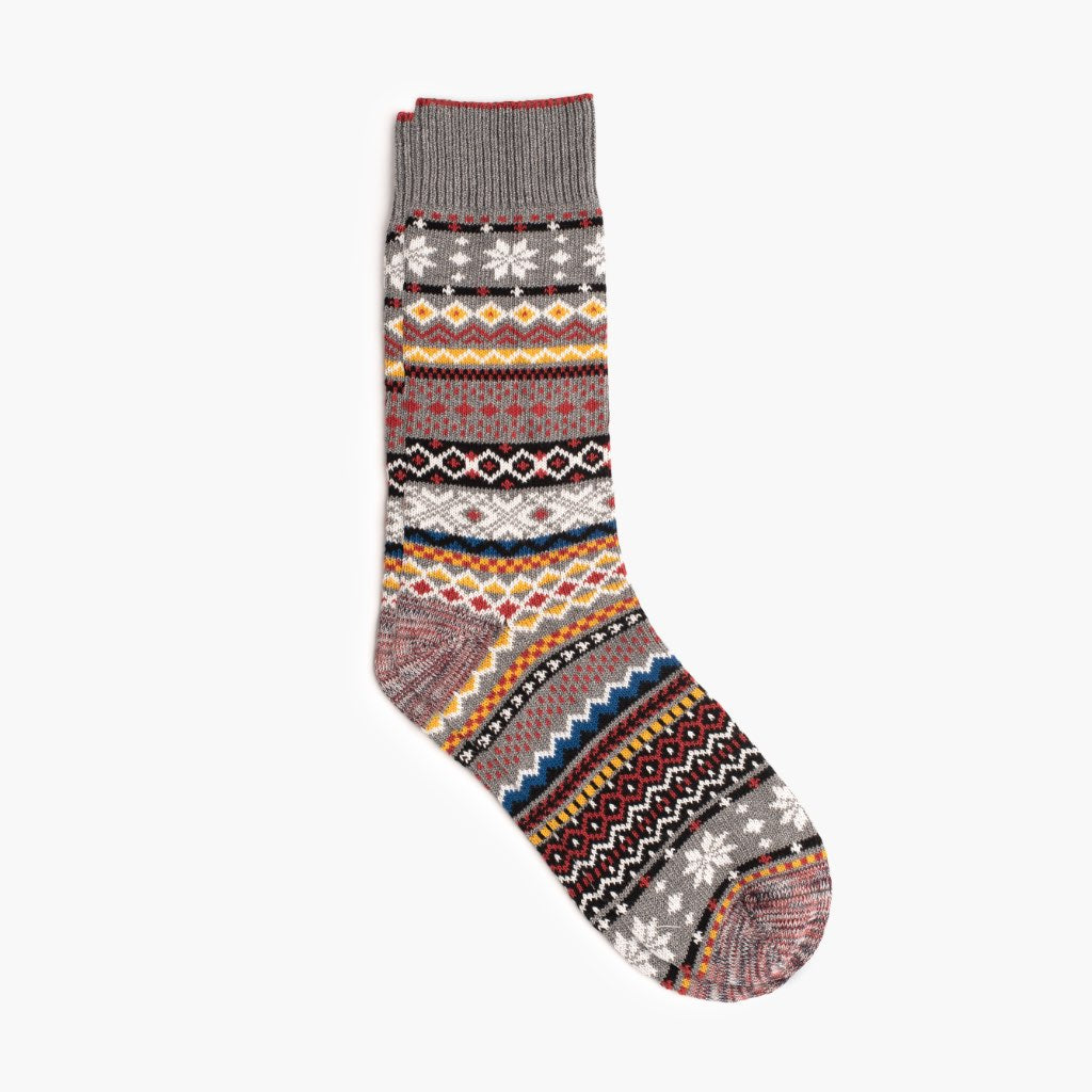 Men S Norwegian Sock Heather Grey
