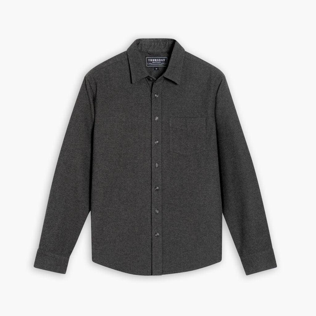 Solid Shirt Heather Grey