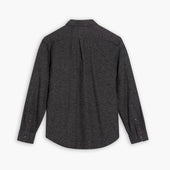Summit Flannel Shirt | Black Herringbone
