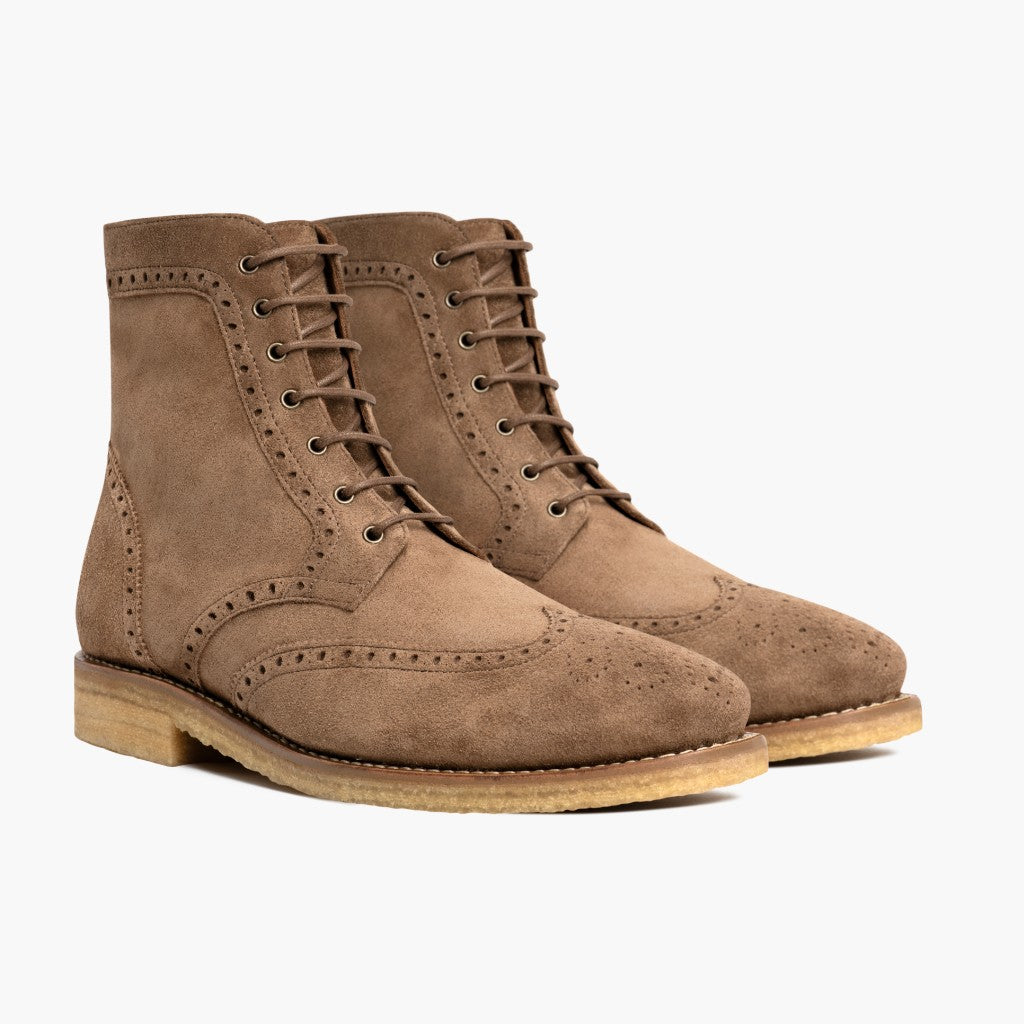 Wingtip Suede
