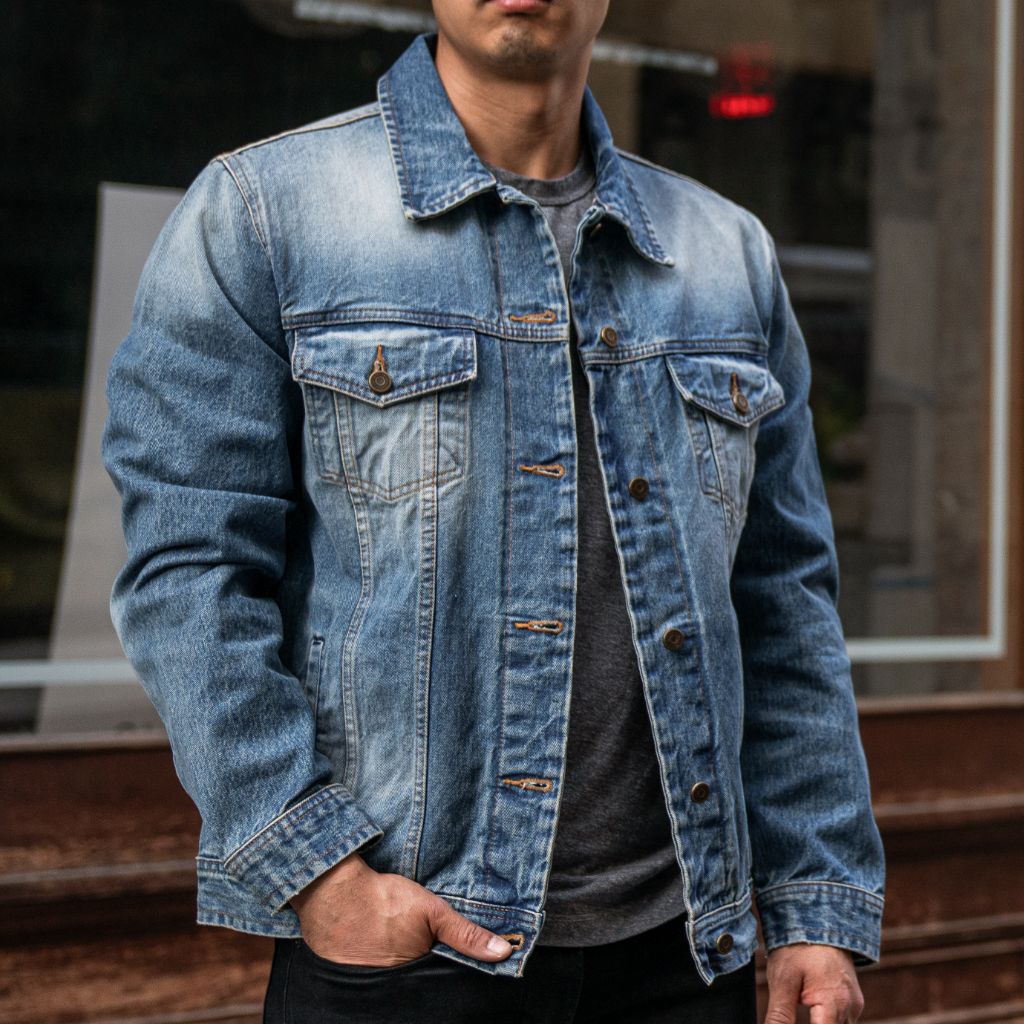 Selvedge Trucker Jacket Vintage Wash