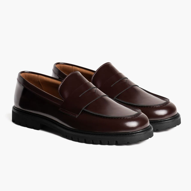 Penny | Burgundy