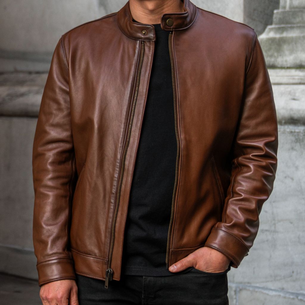 Racer Jacket Brandy
