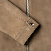[S] Racer Jacket | Taupe