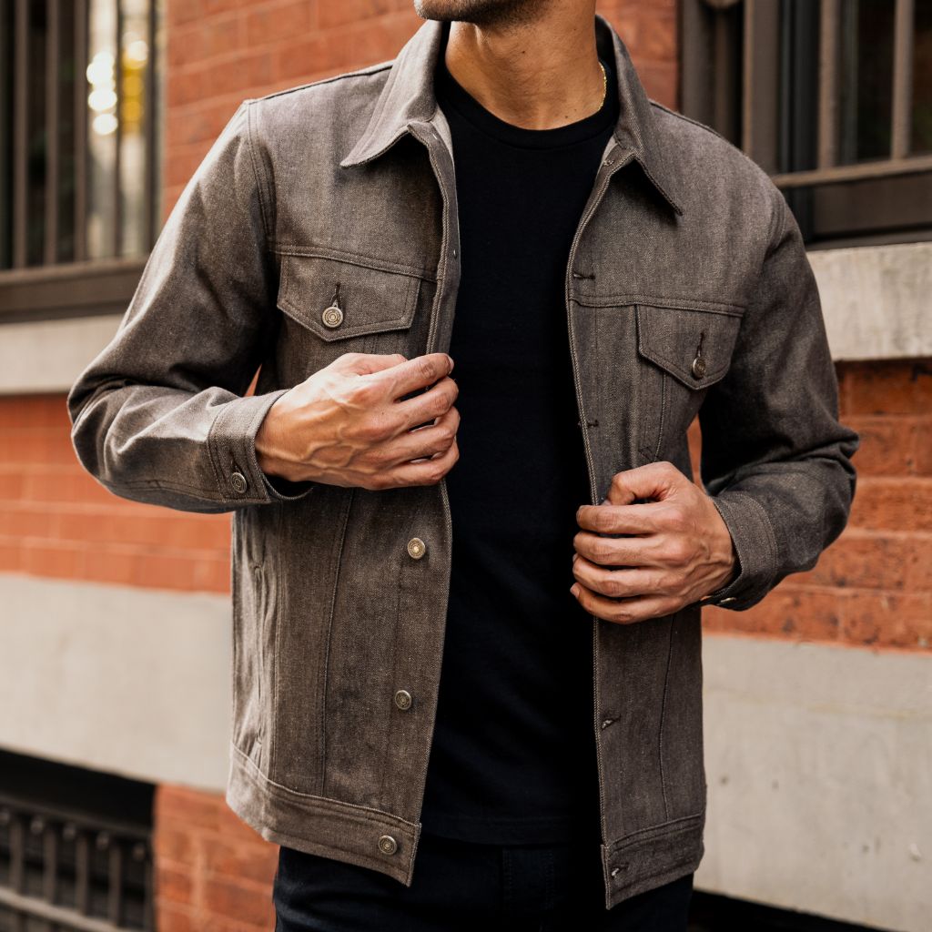 Selvedge Trucker Jacket Canyon