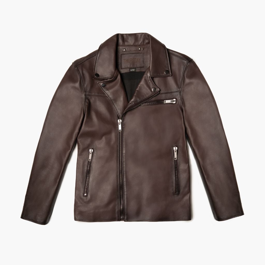 W Motorcycle Jacket Old English