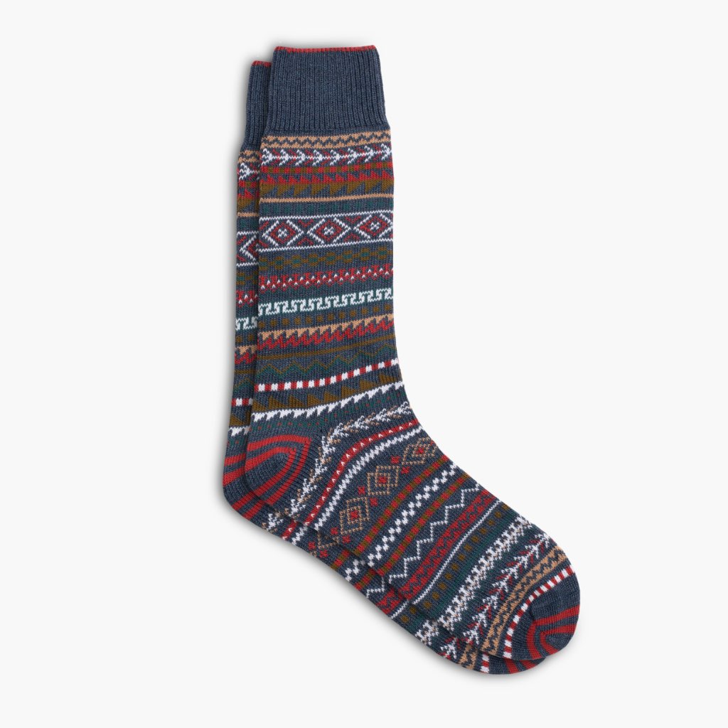 Men S Verona Sock Pacific Blue