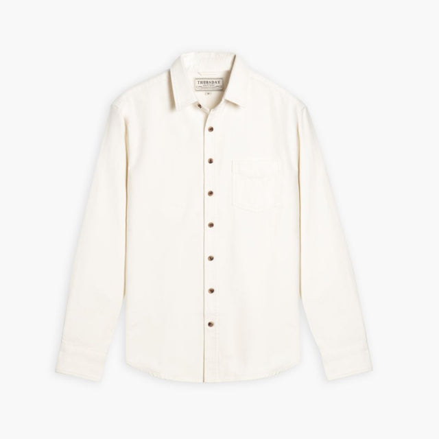 Solid Shirt | Off-White