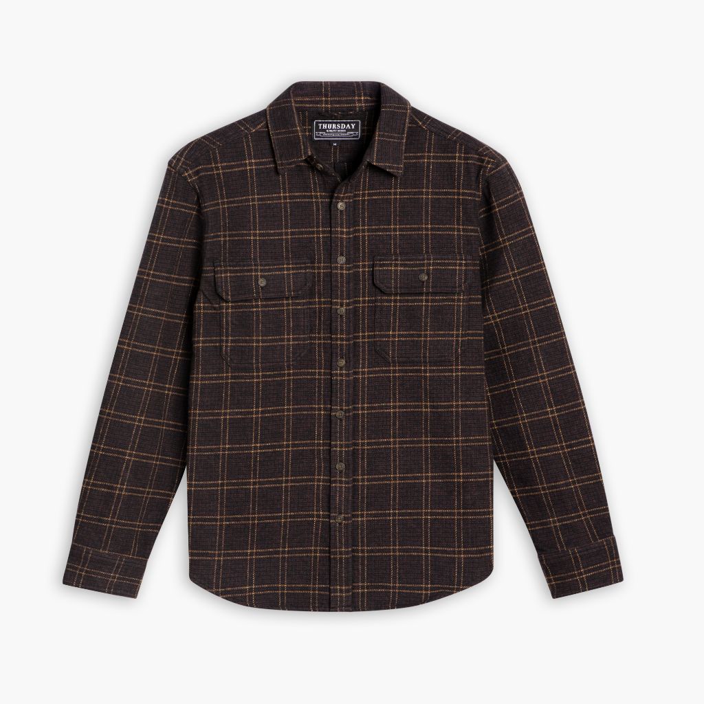 Summit Flannel Shirt Chestnut