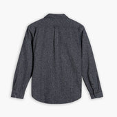 Summit Flannel Shirt | Blue Herringbone