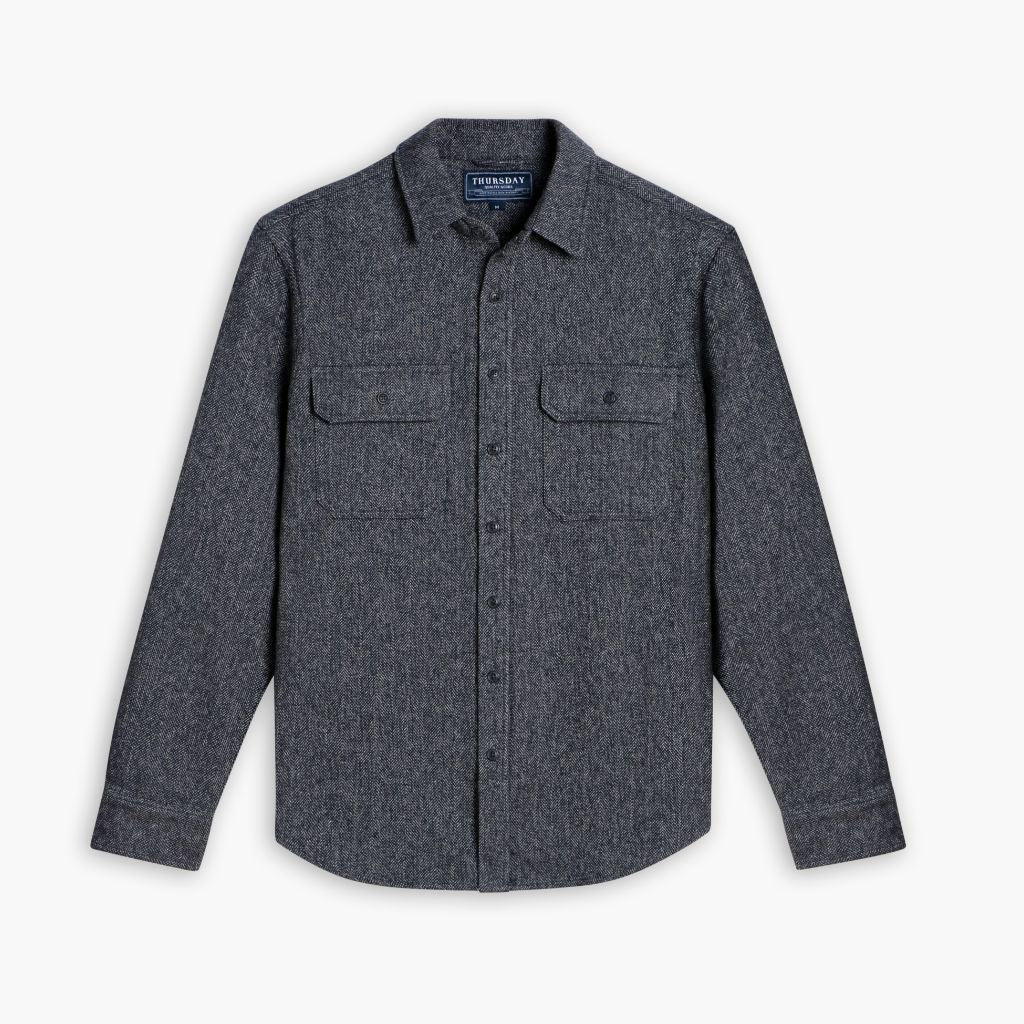 Summit Flannel Shirt Herringbone