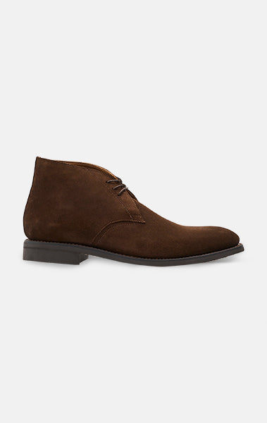 Dark Brown Suede Chukka