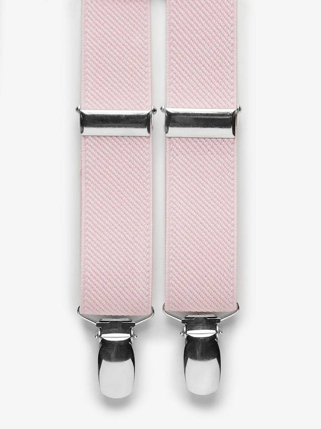 Light Pink Suspenders Plain