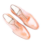 Derby With Hand Stitched Norwegian Apron In Light Cordovan