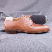 Derby With Hand Stitched Norwegian Apron In Light Cordovan
