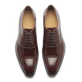 Richie Quarter Brogue Balmoral Rosewood Calf Classics