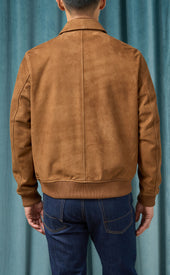 Whisky Brown Suede Jacket
