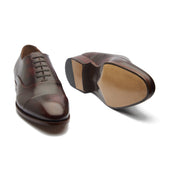 Romero Cap Toe Oxford Chestnut Museum Calf Contemporary Classis