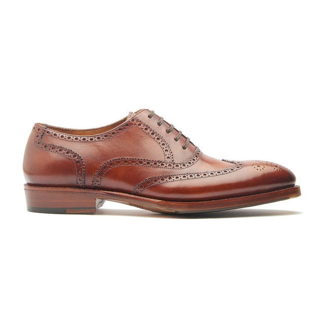 Marcell, Full Brogue Oxford - Bourbon Calf | Classics
