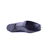 Long Wing Oxford With Alligator Adelaide In Purple Croc Calf Combo