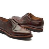 Aurora Split Toe Derby Chestnut Museum Calf Norwegian Construction Hand Welted New Age