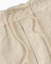 Cream Golconda Terry Shorts