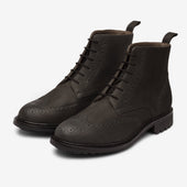 Wingtip Boot - Anthracite - Saga Last