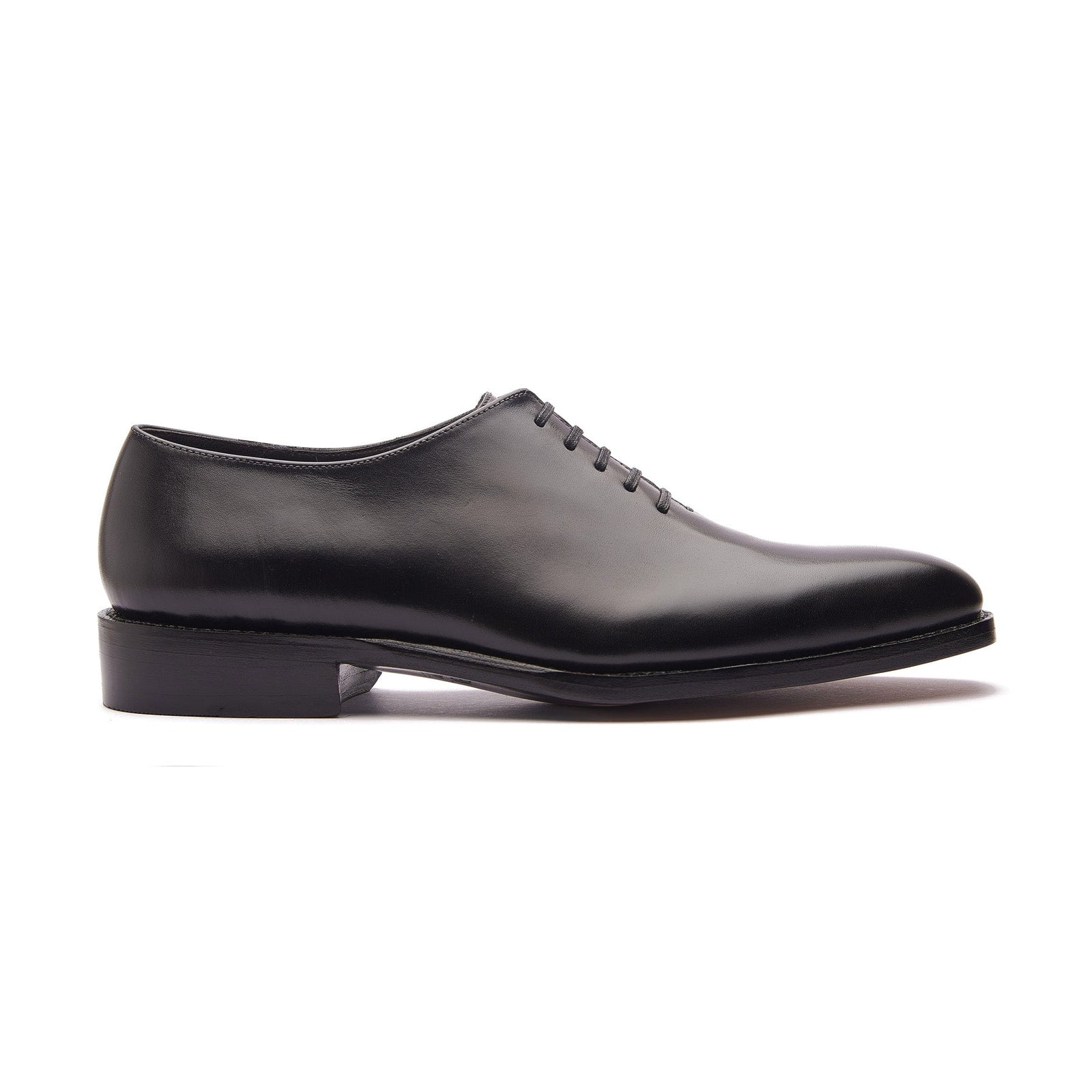 Constance Z True Seamless Whole Cut Oxford Hand Welted Aniline Calf Noir