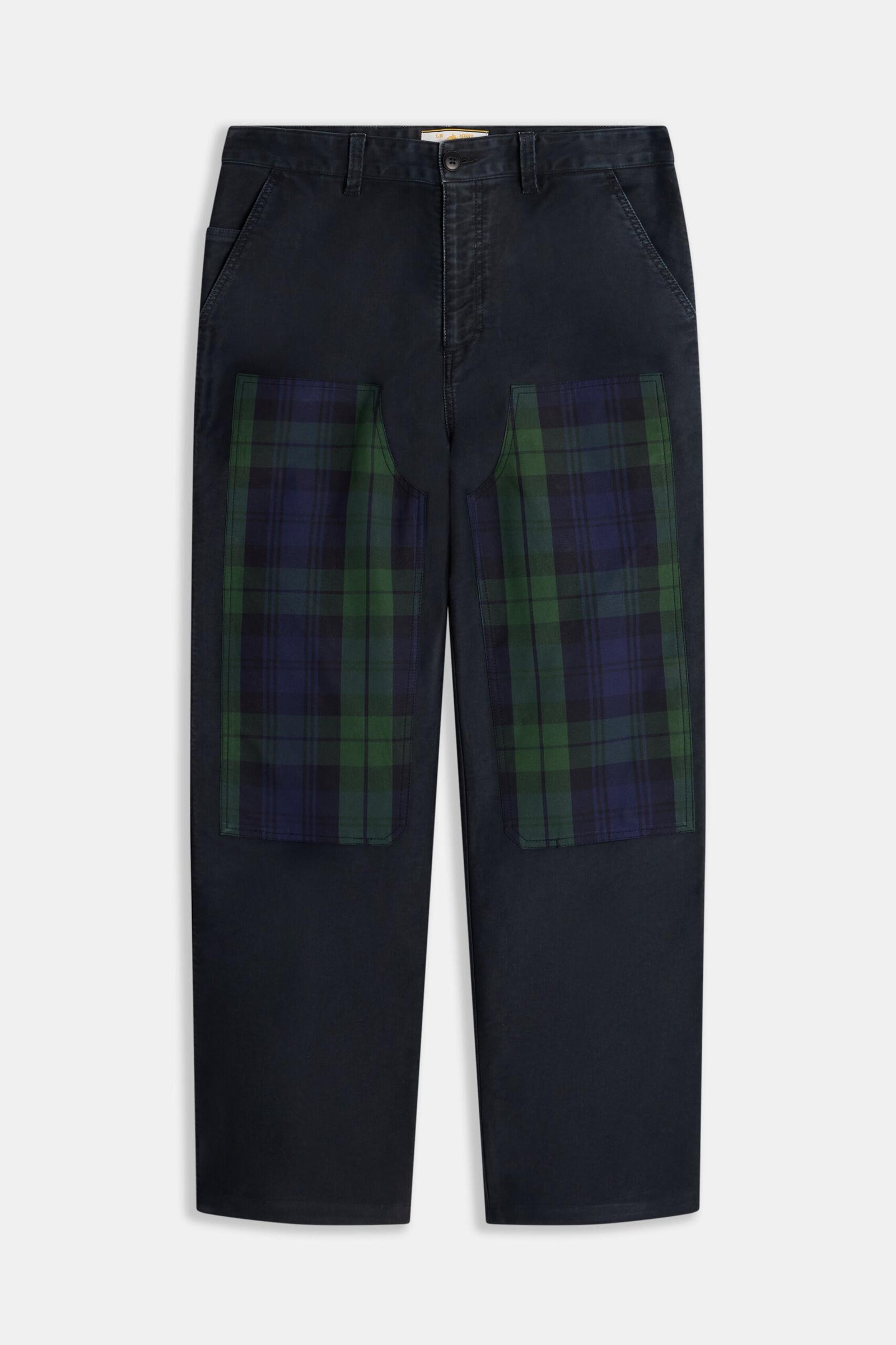 PELIL – PANTALON À PATCHS TARTAN